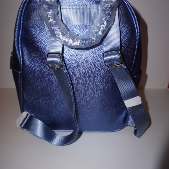 SALE!!! Kipling Amory Backpack Metallic Scuba Diver Blue main image 4
